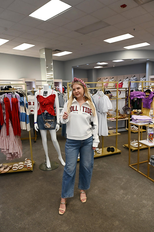 Alabama Sears Split Quarter Zip