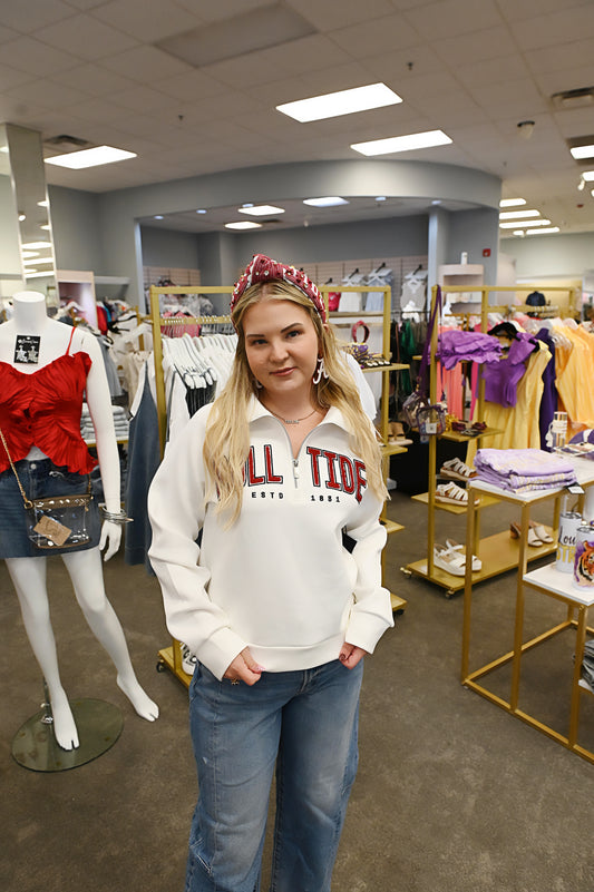 Alabama Sears Split Quarter Zip