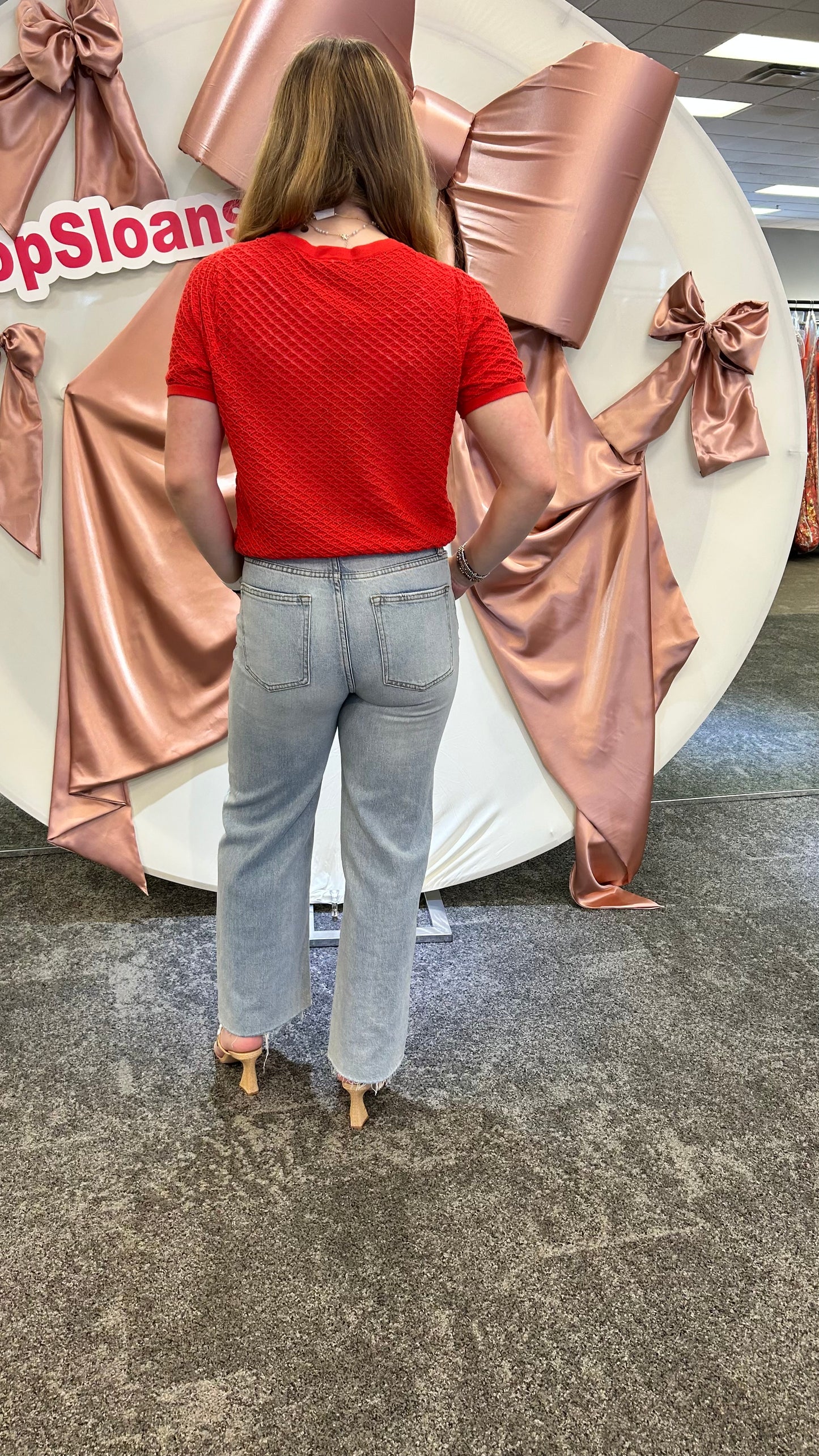 Cherry Pop Top- Red
