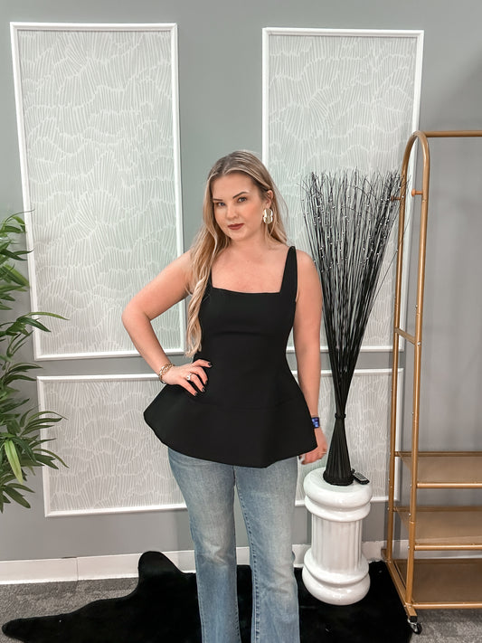 Mirabelle Tank – Black