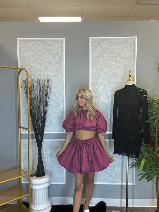 Sam Top- Plum