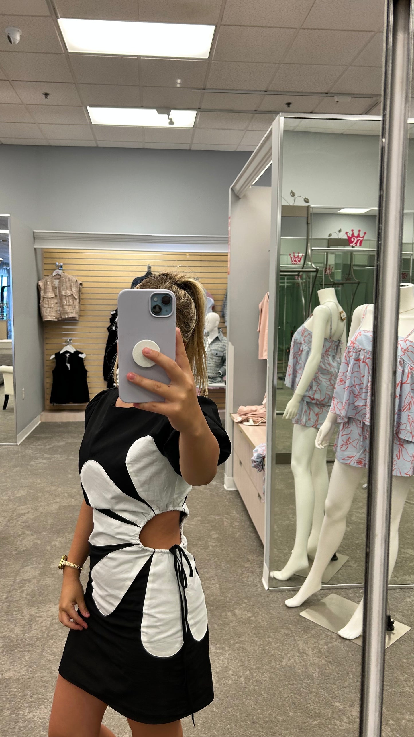 Side Bloom Dress