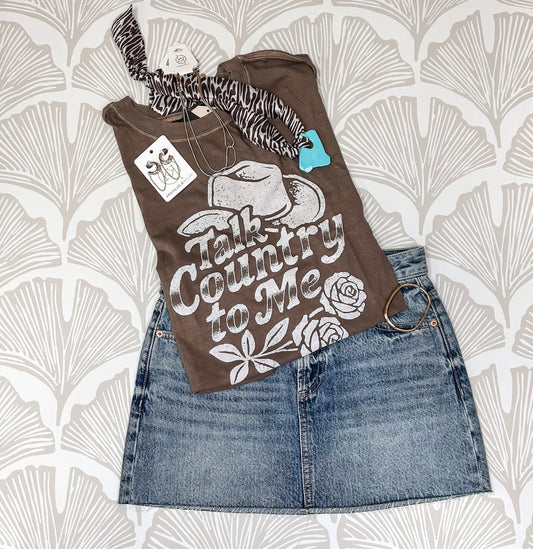 Talk Country To Me Tee