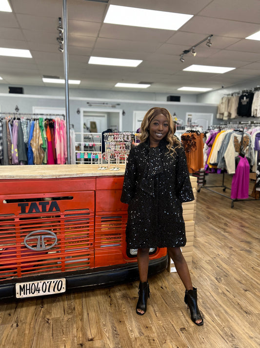 Sparkle is my Favorite Color Coat