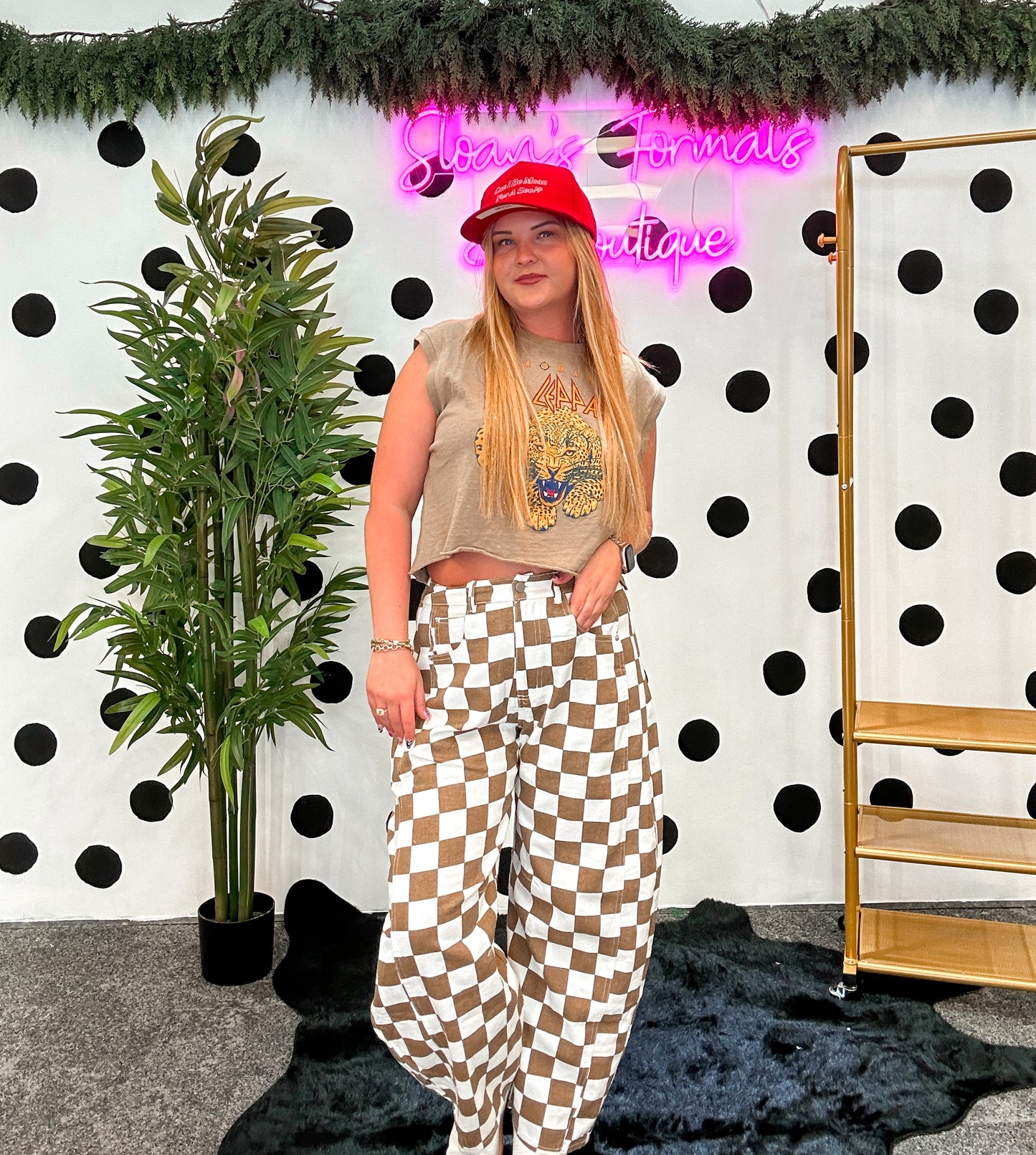 Downtown Checkered Pants