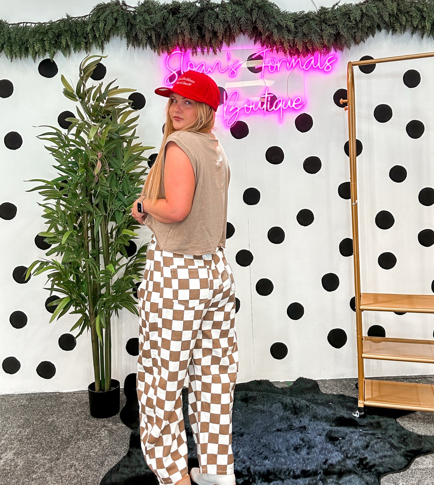 Downtown Checkered Pants