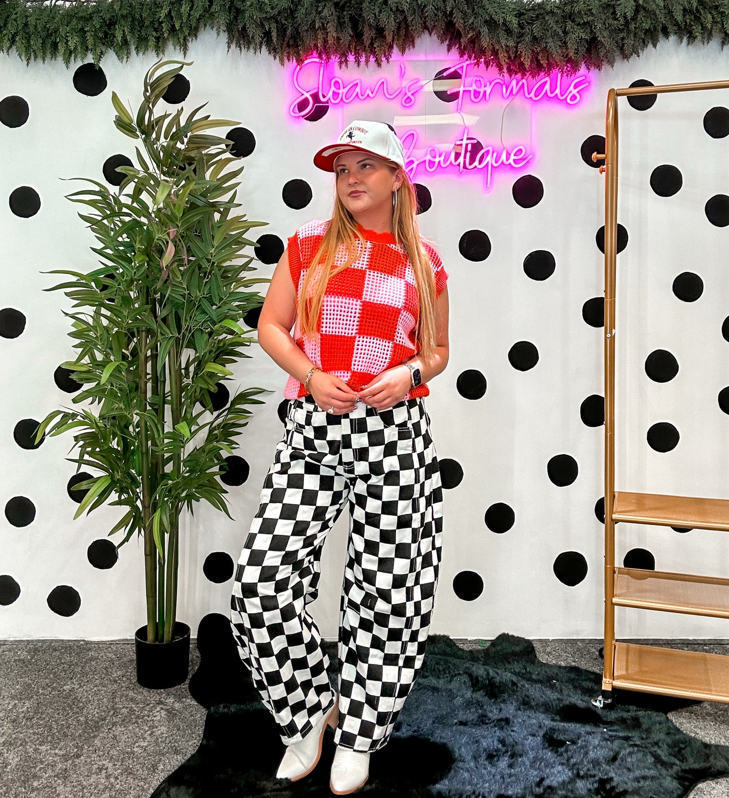 Downtown Checkered Pants