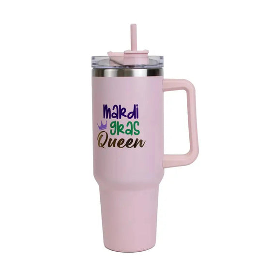 Mardi Gras Queen Tumbler