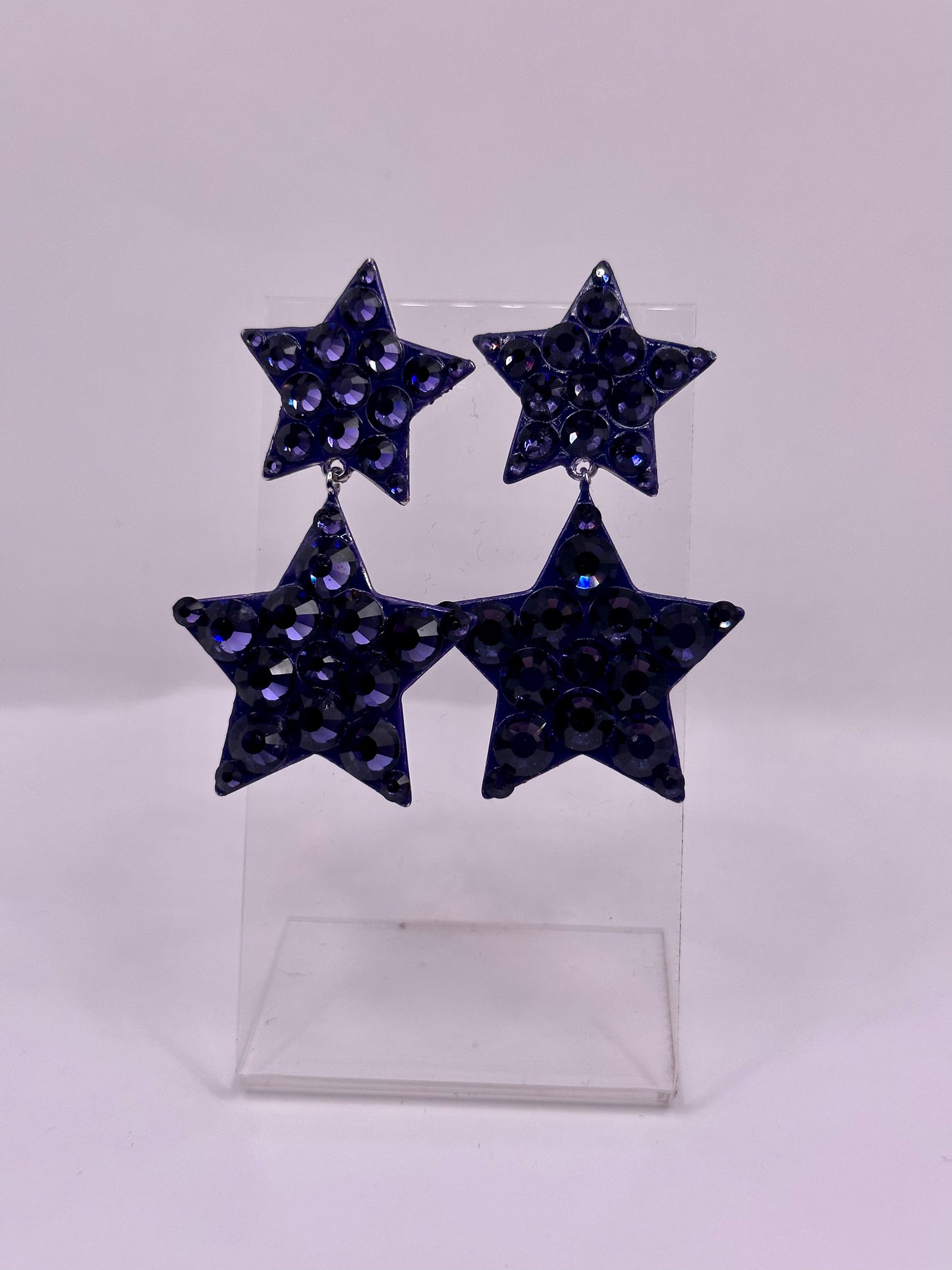 Double Star Earrings