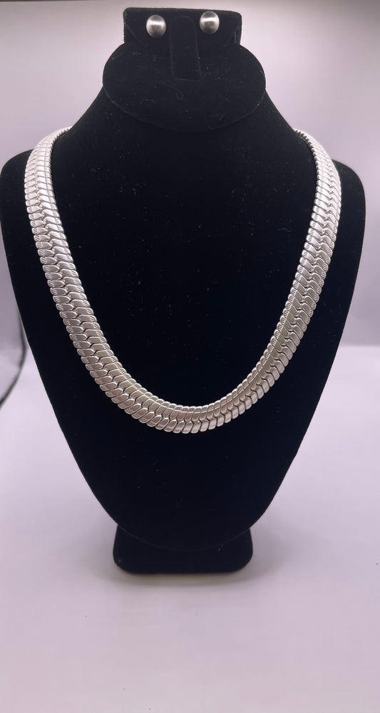 Thick Snake Chain Necklace