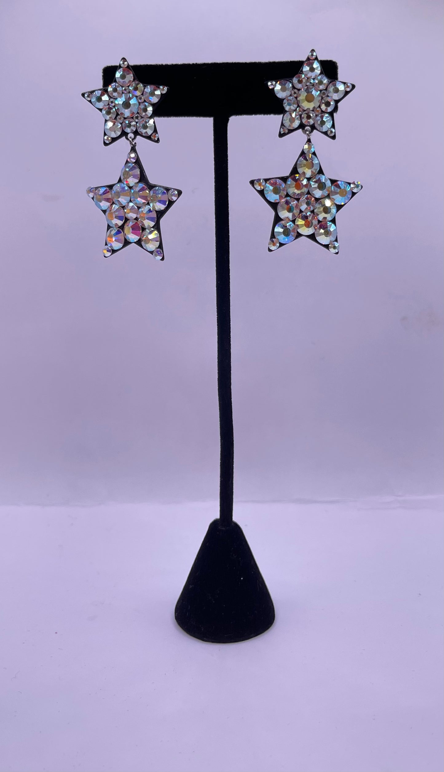 Double Star Earrings