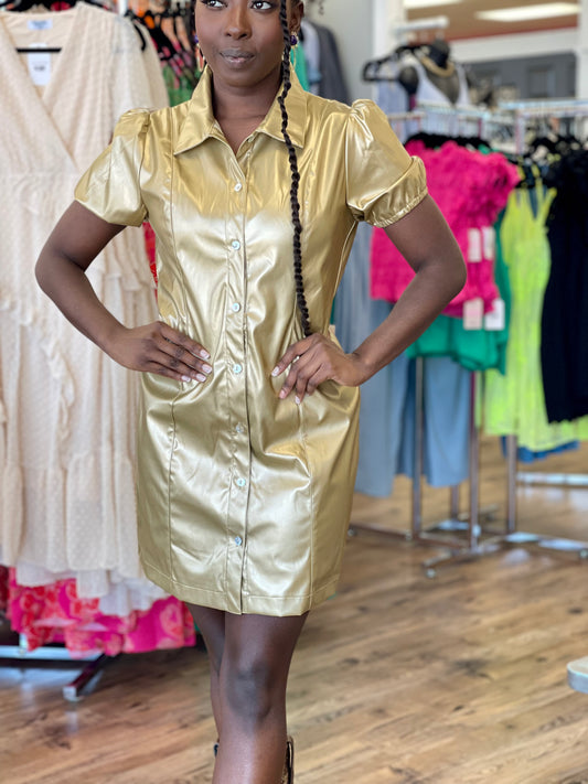 Gold Rush Dress