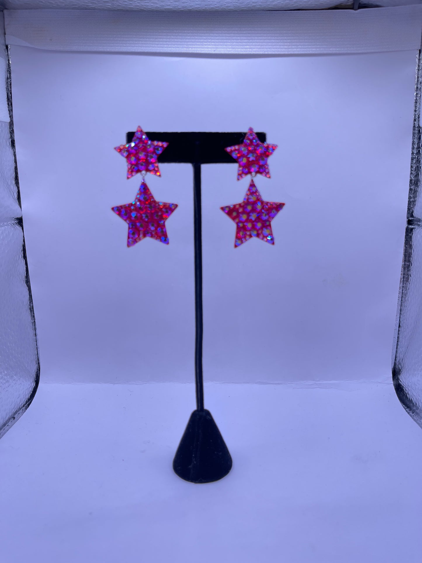 Double Star Earrings