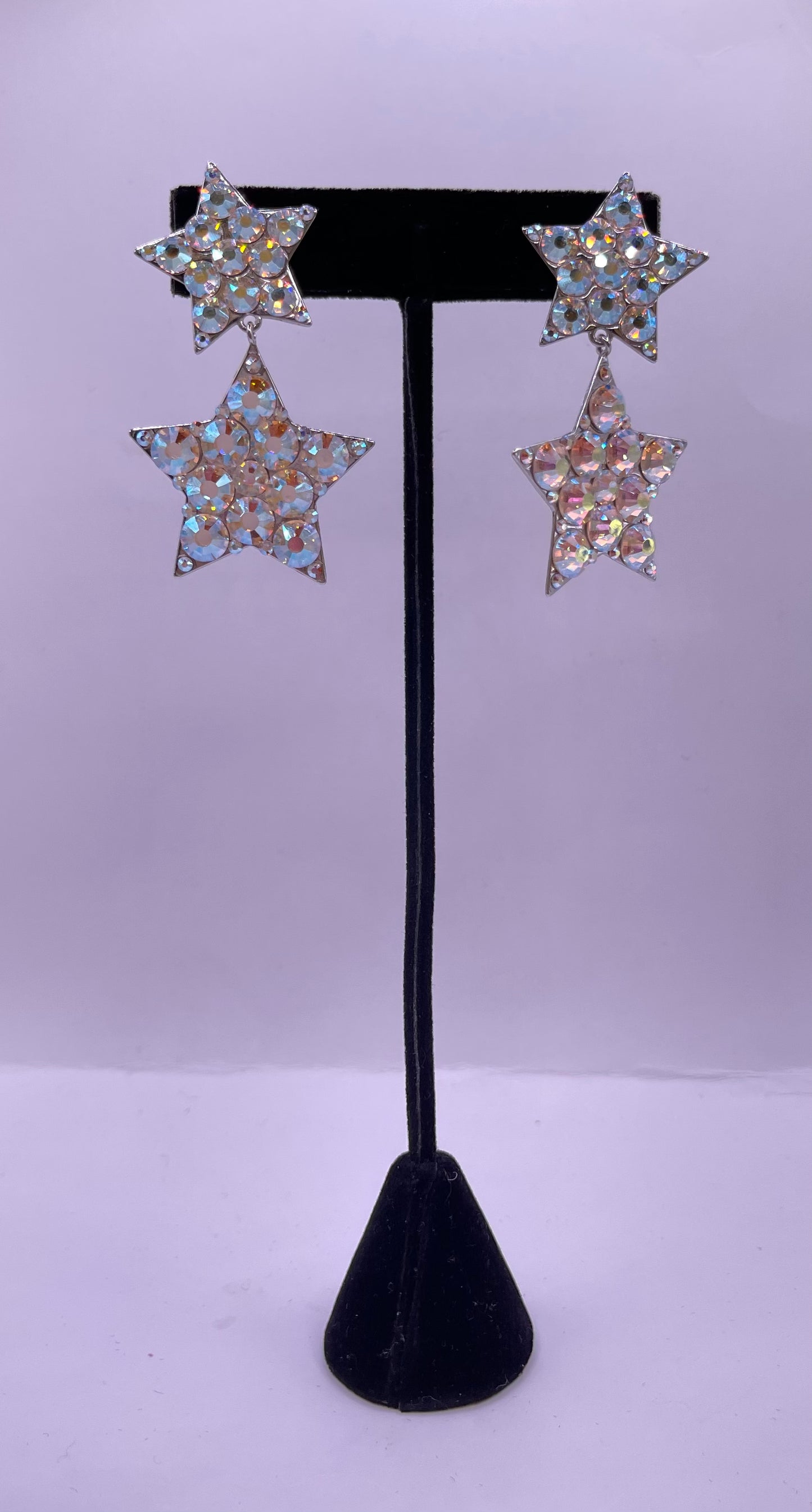 Double Star Earrings