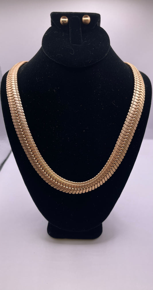 Thick Snake Chain Necklace