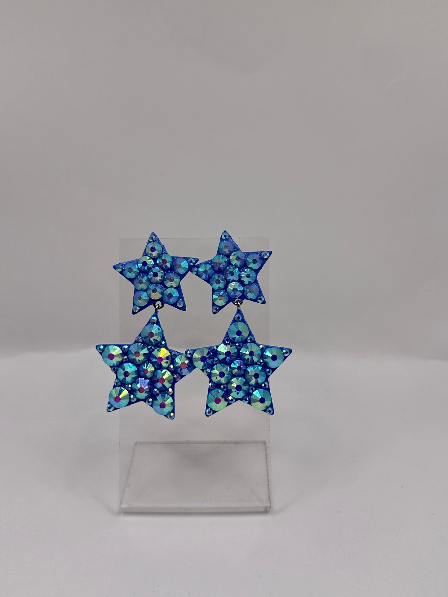 Double Star Earrings