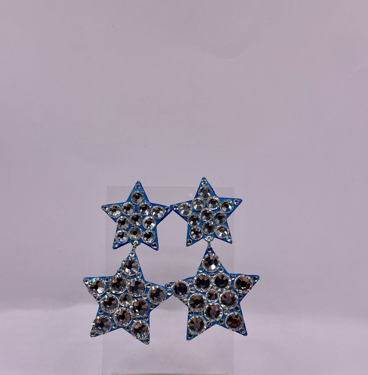 Double Star Earrings