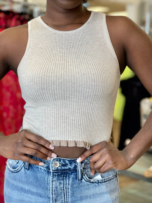 Basic Ribbed Tank