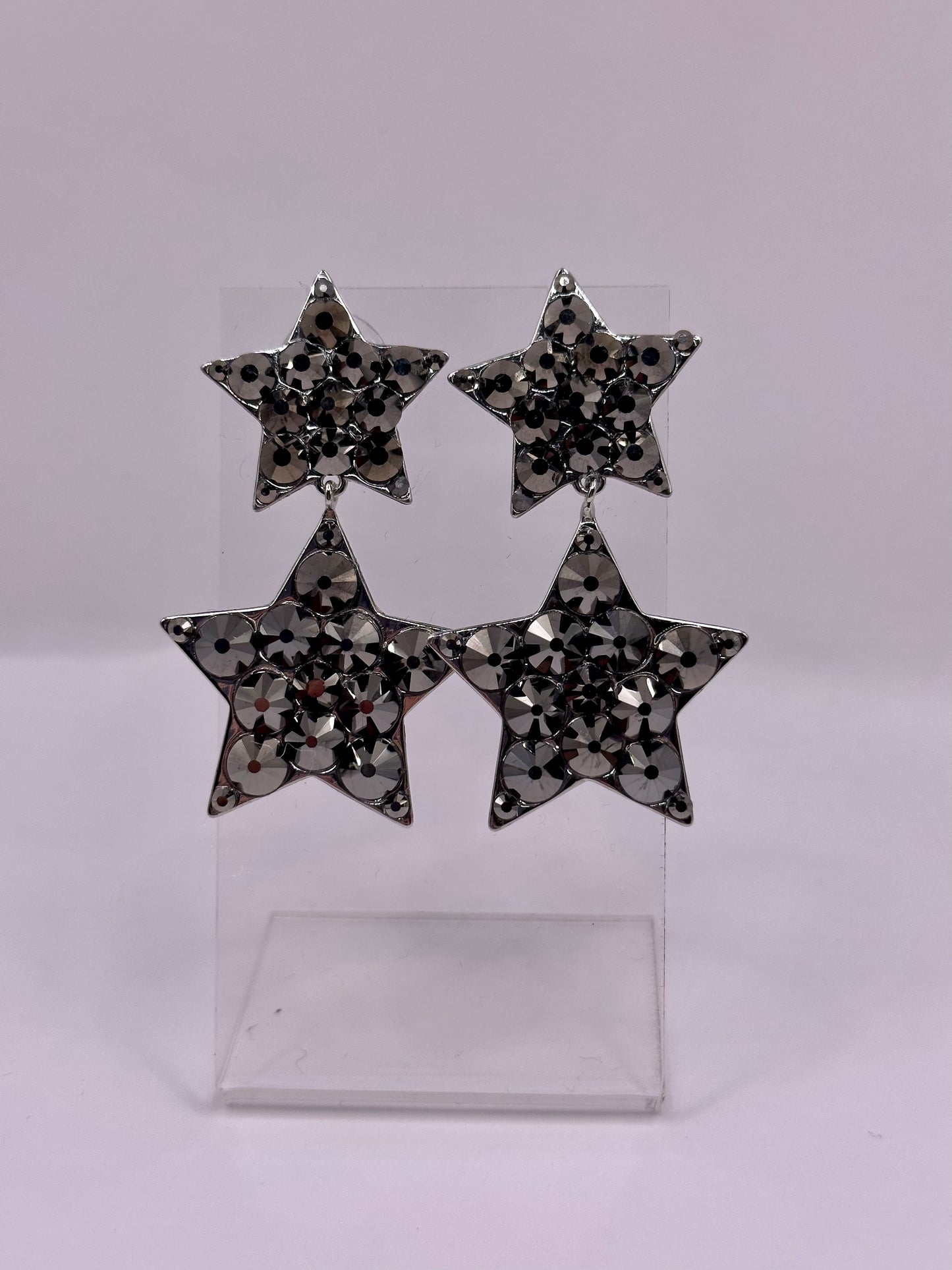 Double Star Earrings