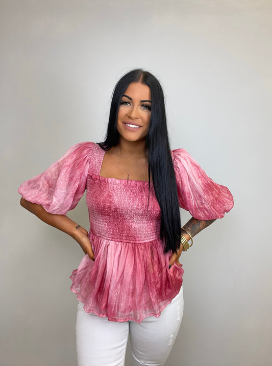 Cotton Candy Bliss Top