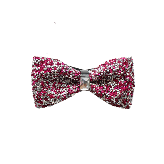Rhinestone Crystal Bow Tie