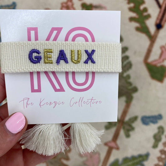 Kenzie Collective: GEAUX Bracelet