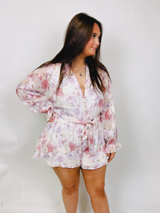 Blossoming Beauty Floral Romper