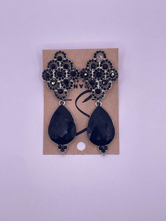 Jim Ball Black Drop Earrings