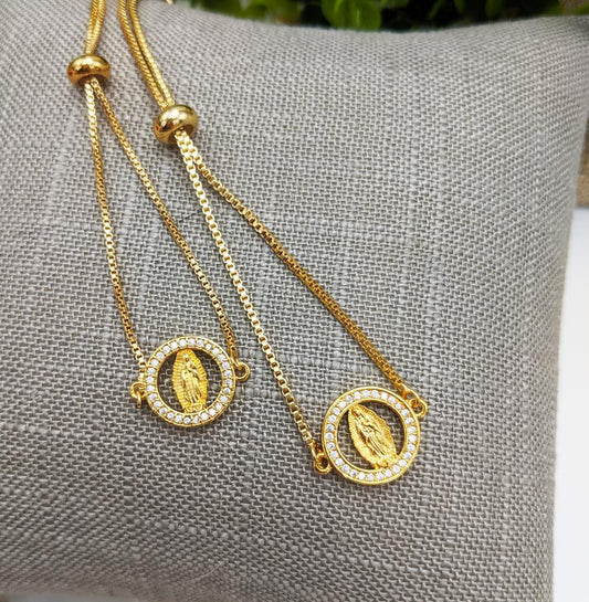 "Mother Mary" Adjustable Bracelet