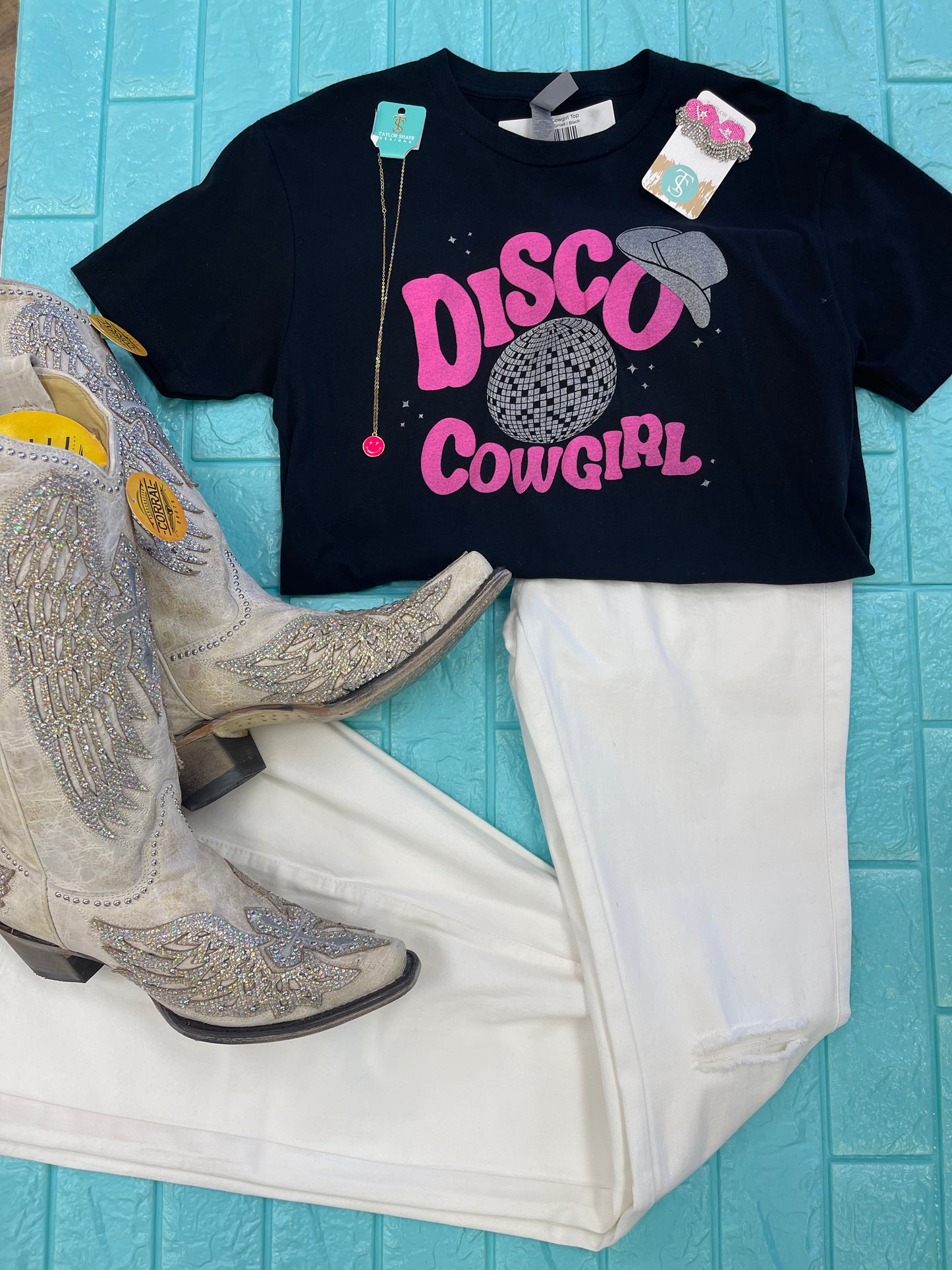 Disco Cowgirl Top