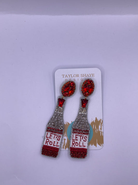 Let's Roll Bottled Earrings