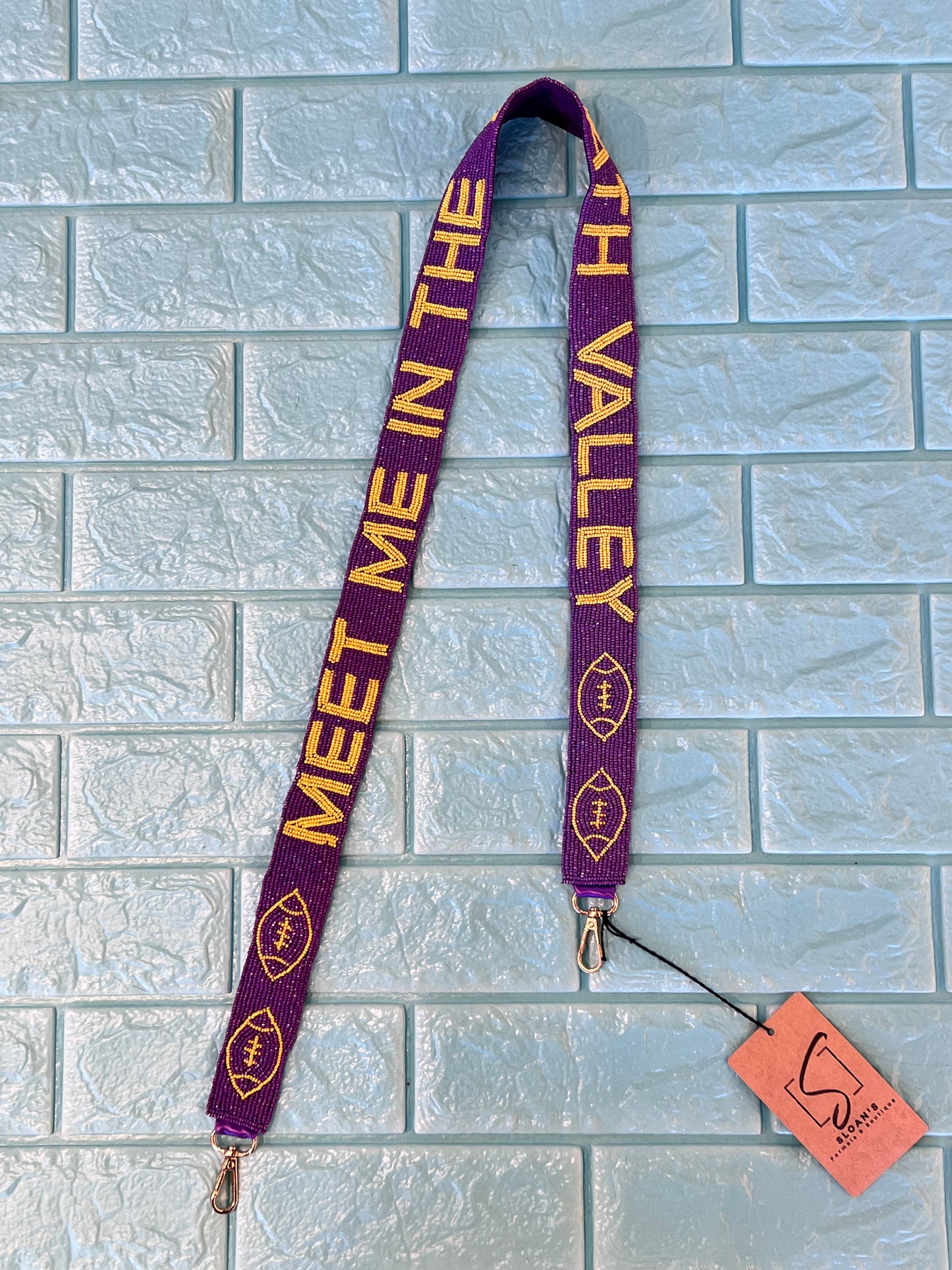 Death Valley Beaded Purse Strap